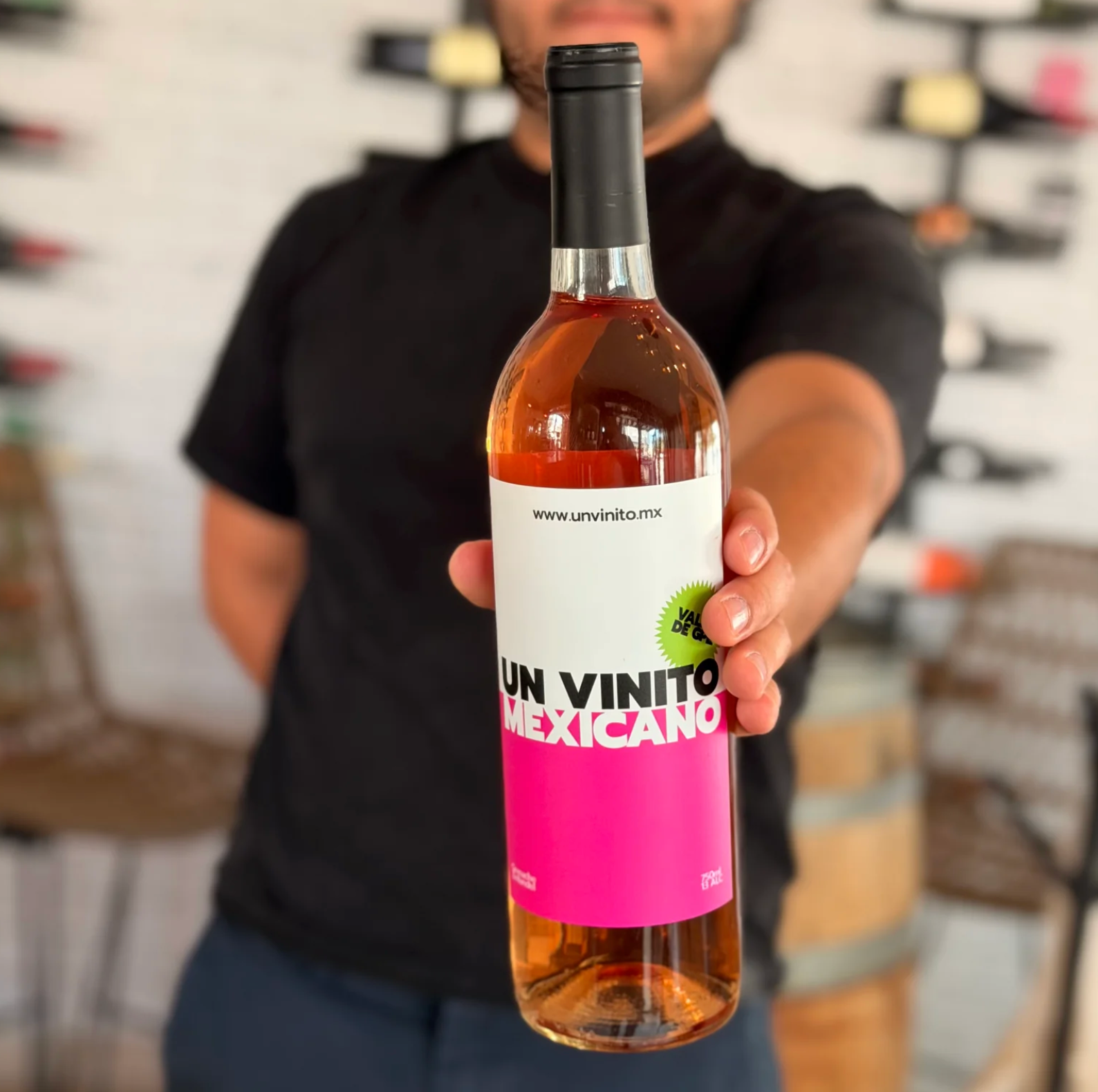 Grenache Rosada Un Vinito — Vino rosado mexicano del Valle de Guadalupe