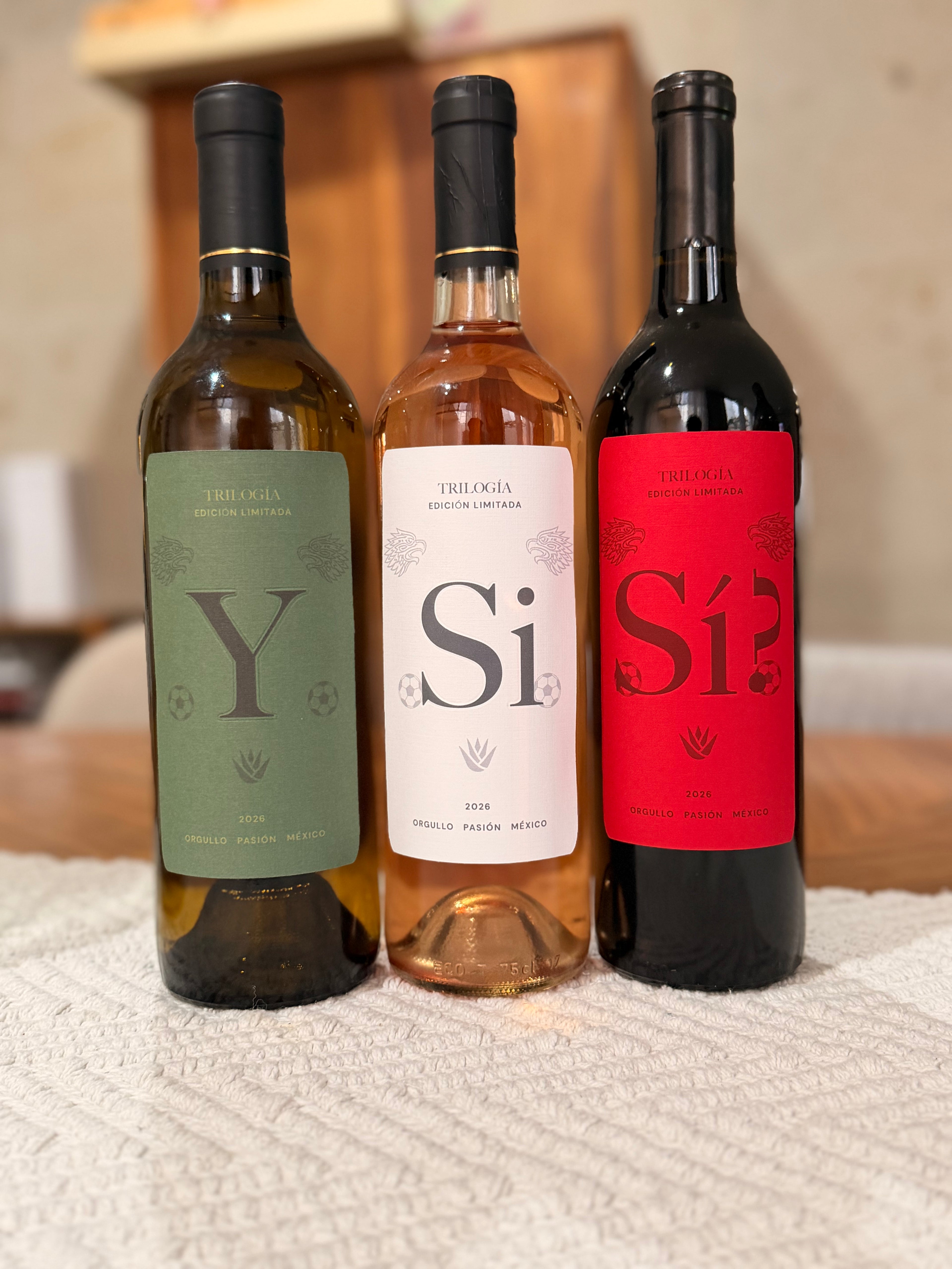 Y si sí? 🇲🇽🍷 (3 vinos, 1 mismo sentimiento)